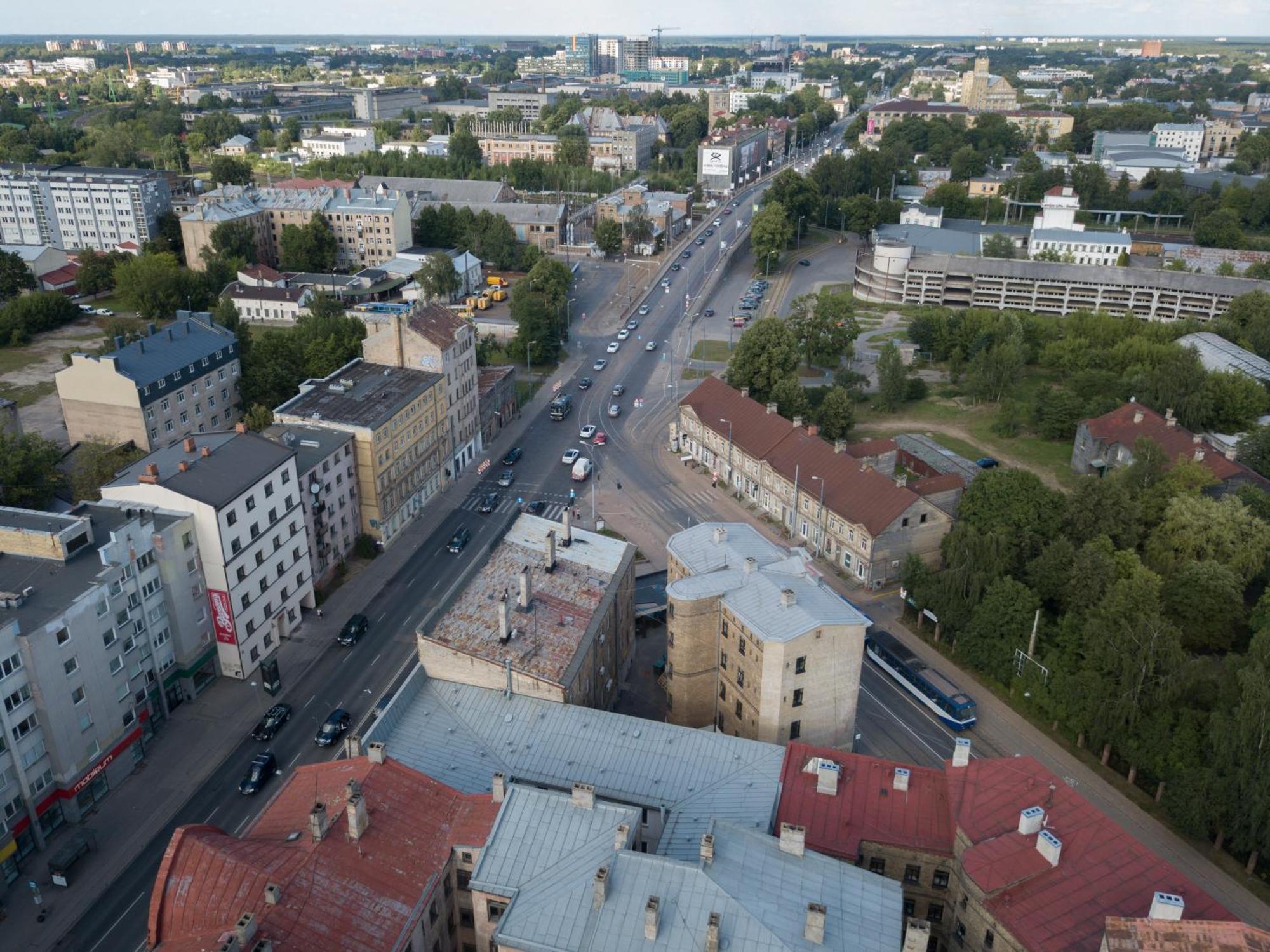 Aparthotel Riga Exterior foto Aerial view of Jonava